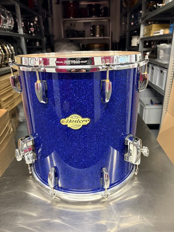 Pearl MPL floortom 14x14 inch Navy sparkle blue