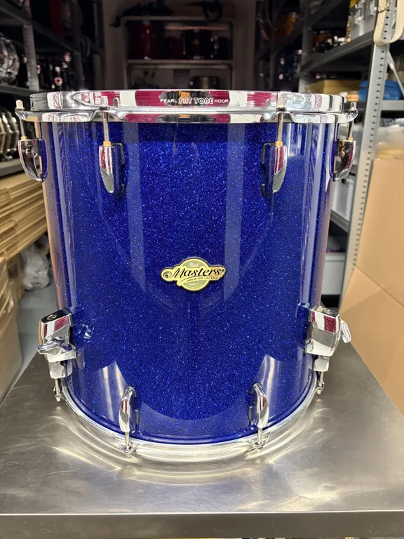 Pearl MPL floortom 16x16 inch Navy Sparkle blue