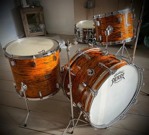 President Phenolic Frontier model in 22,13,16 & 14" steel snare