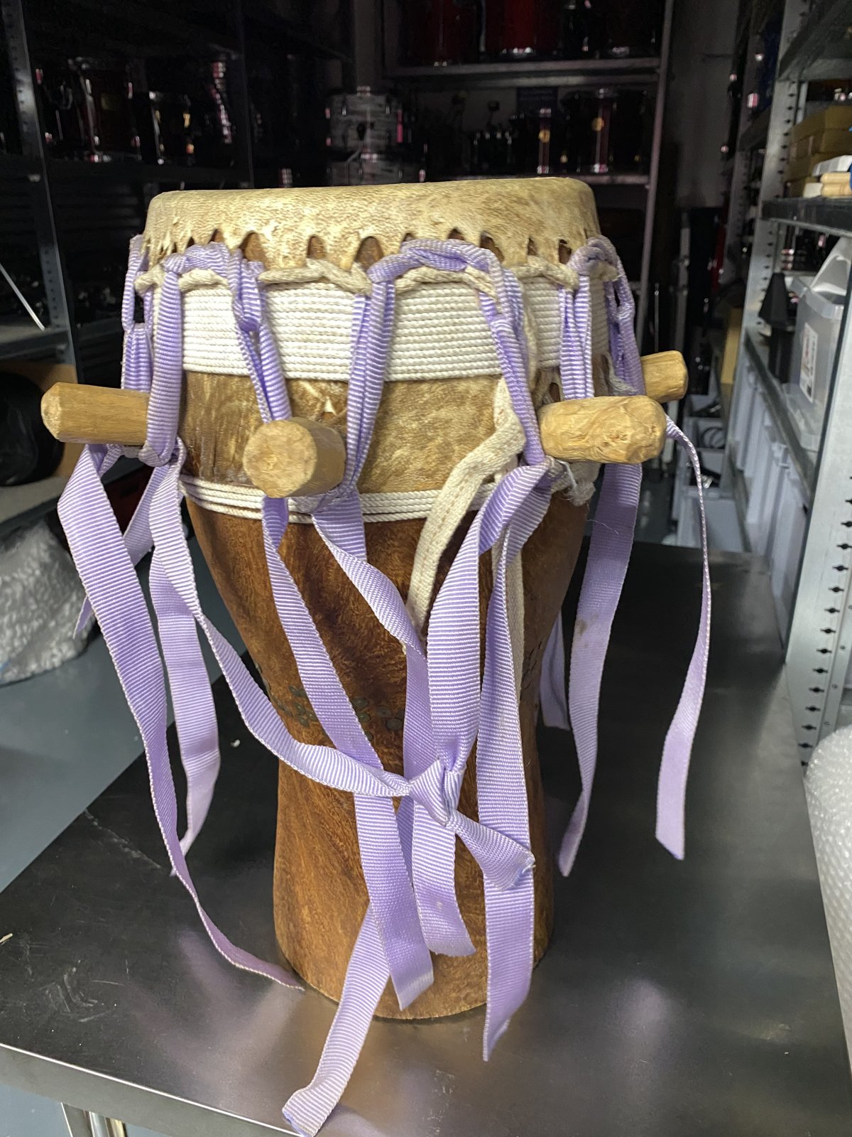 Handmade West African Sabar (Tsungone type) – Peg tuned