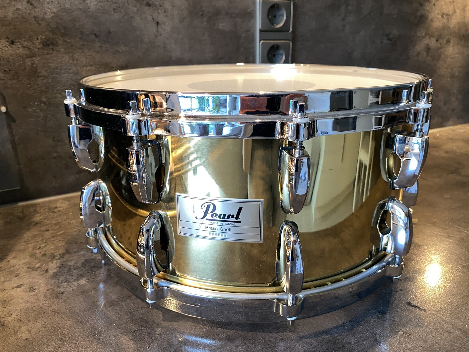 Pearl B-5314B/C Brass snare 14x6.5 inch
