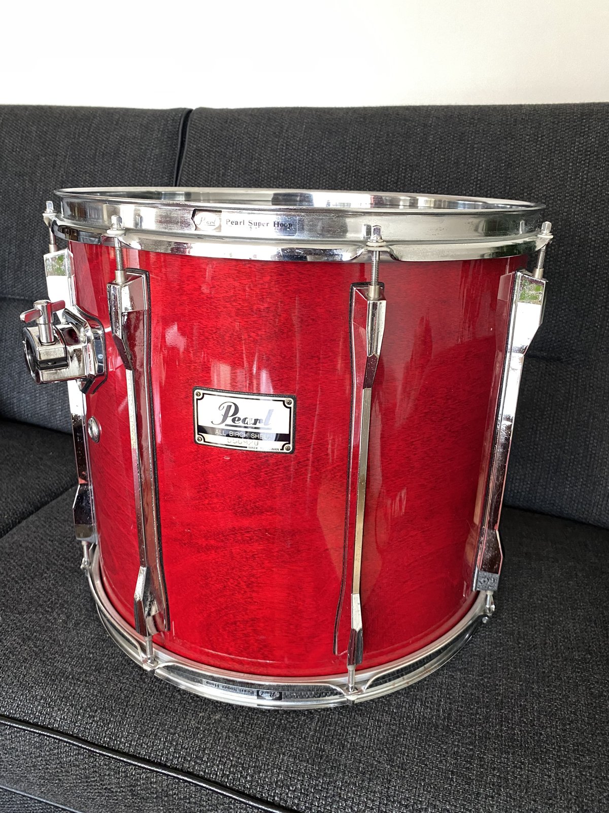 Pearl BLX tom 16x14 inch #Sequoia red
