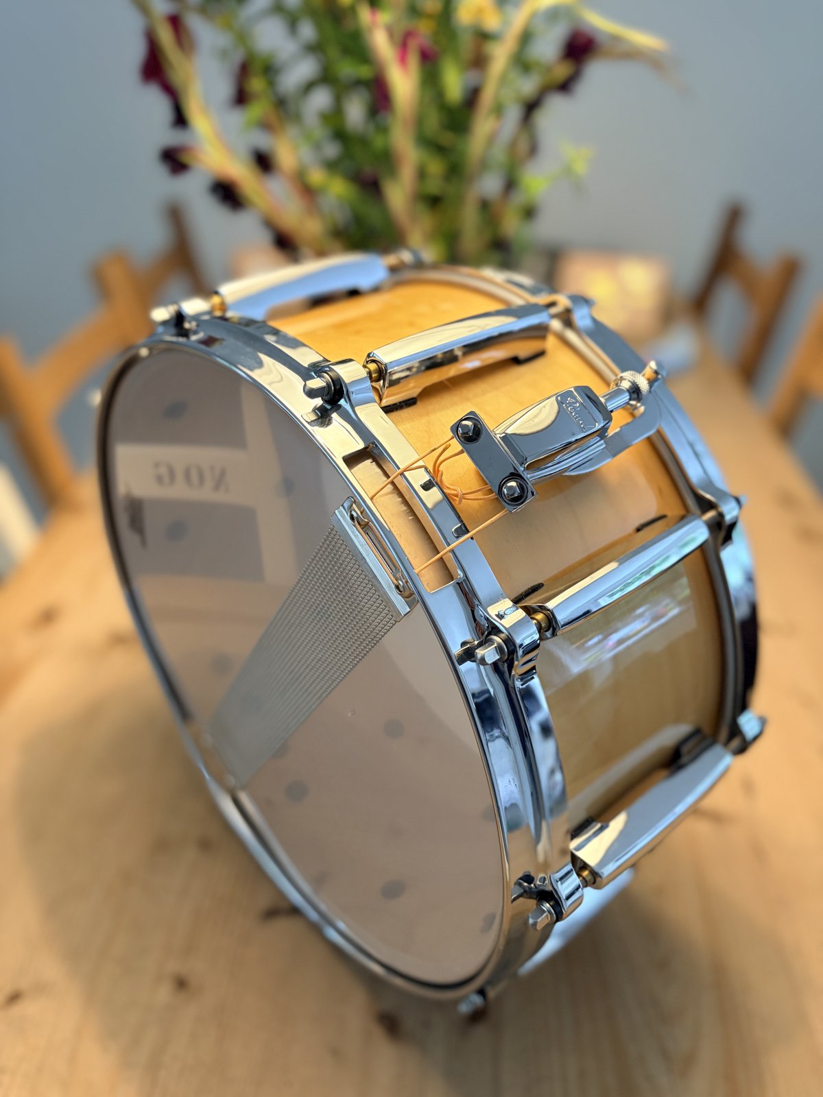 Pearl BRX-5514-DC Masters Birch Snare 14x6.5" # Natural birch