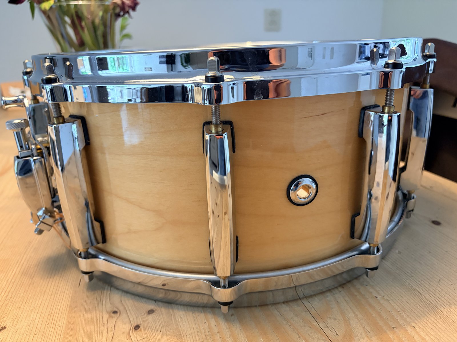 Pearl BRX-5514-DC Masters Birch Snare 14x6.5" # Natural birch