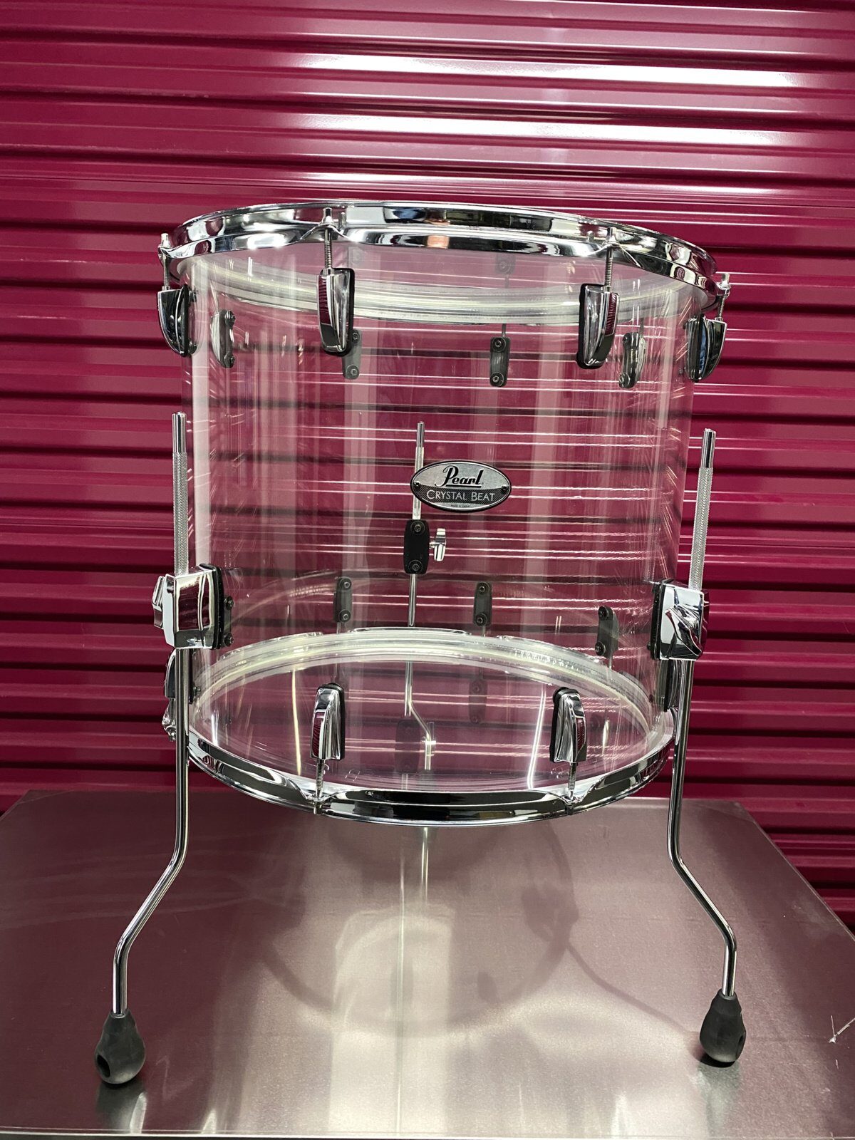 Pearl crystalbeat floortom 18x16inch (with padded GEWA bag)