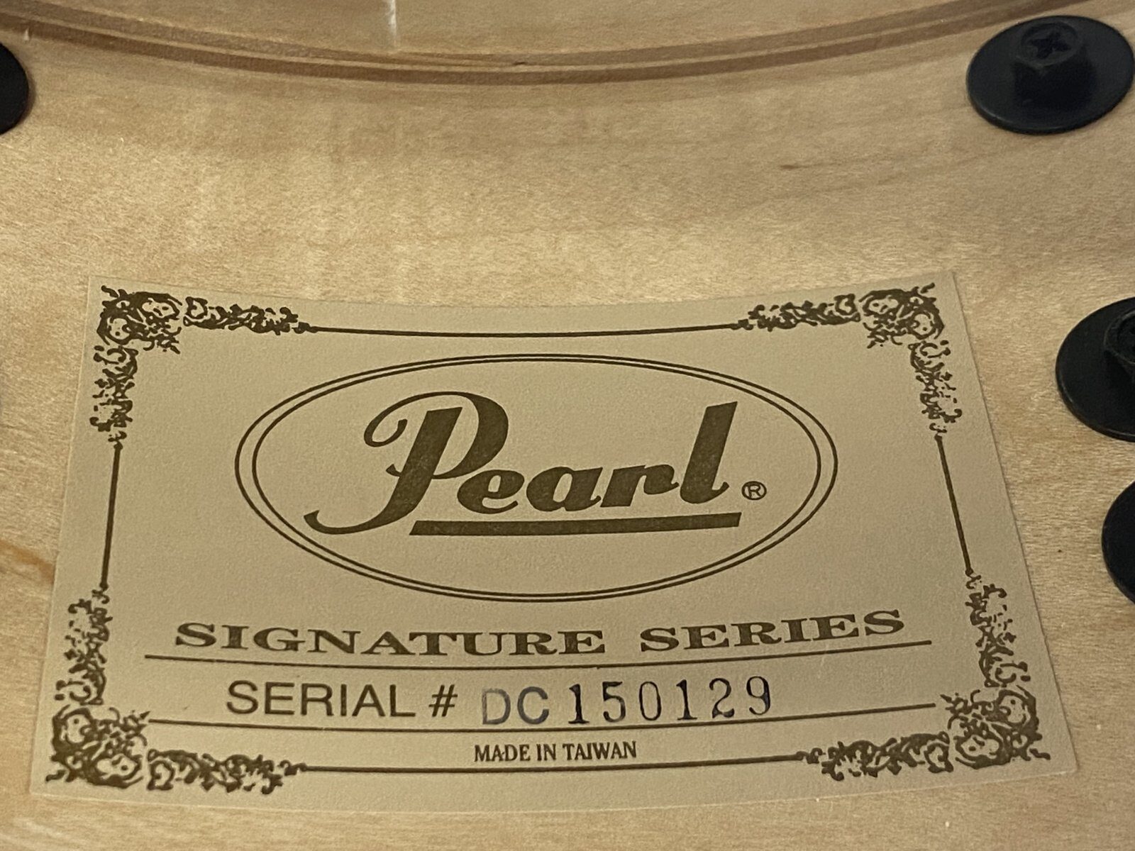 Pearl Dennis Chambers signature snare DC-1465 14x6.5 inch #Opal White