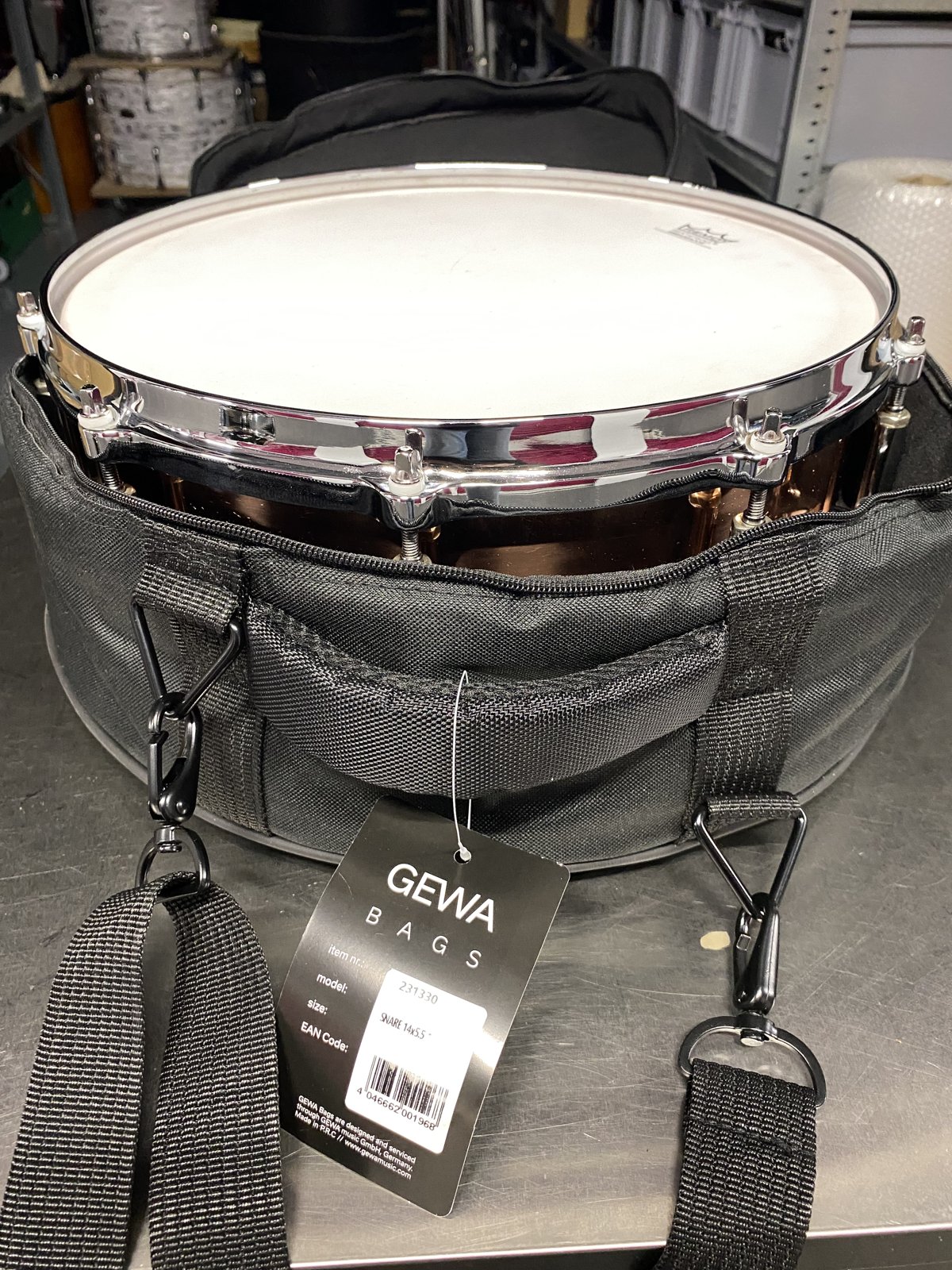 Pearl FC-1450 Freefloater snare 14x5” Copper