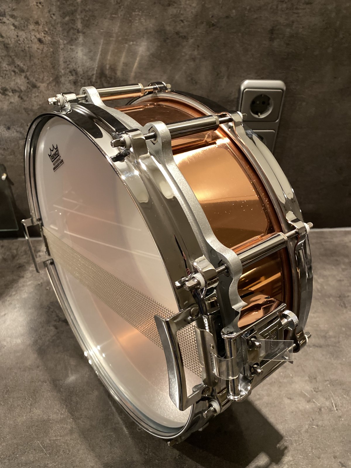 Pearl FC-1450 Freefloater snare 14x5” Copper