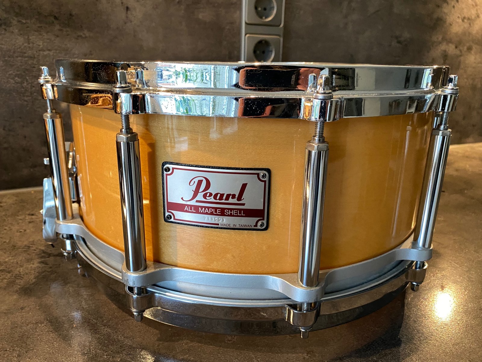 Pearl freefloater M-914D 14x6.5"#Natural maple