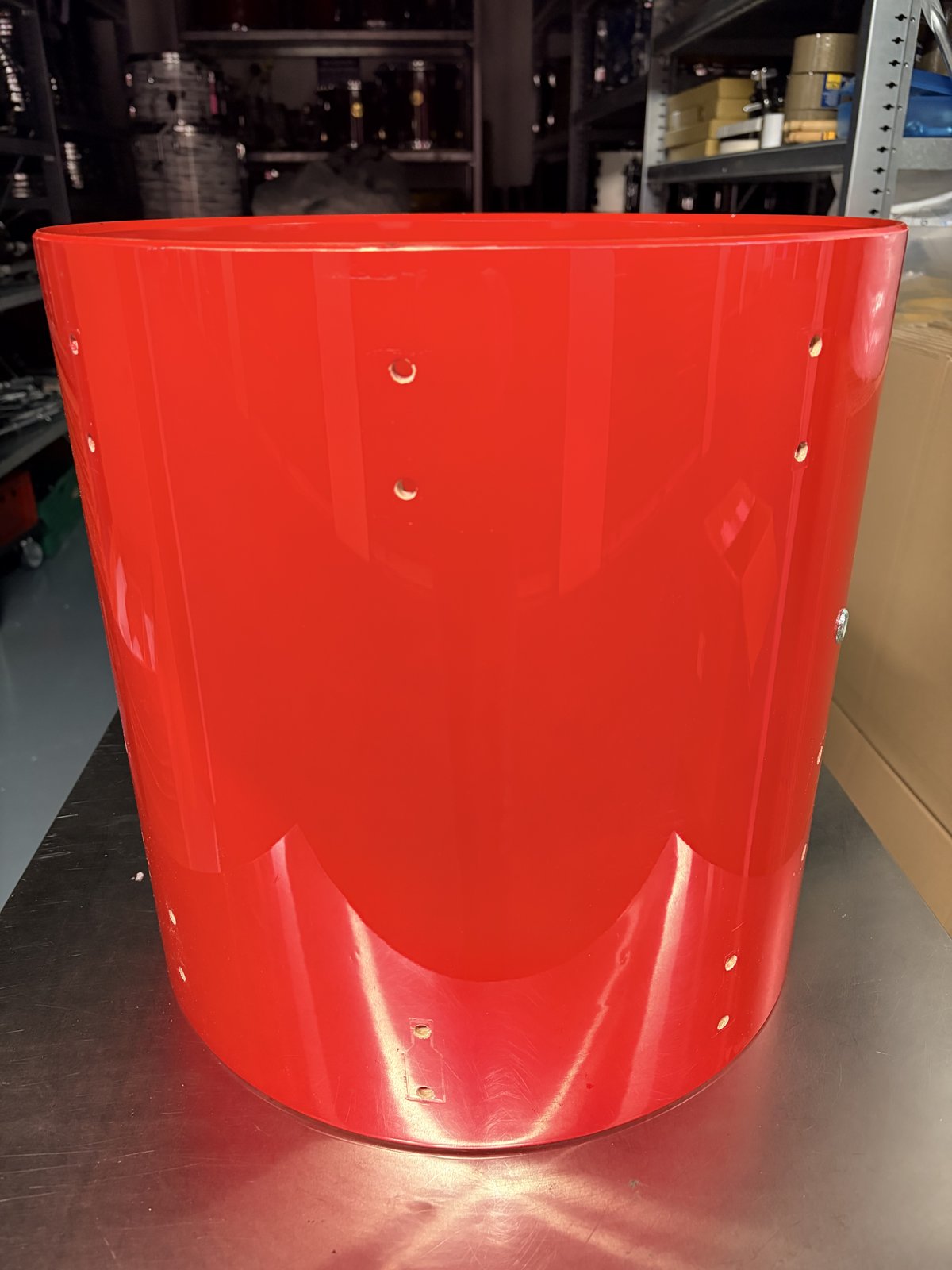 Pearl GLX Super pro shell 16x16 inch #Coral red