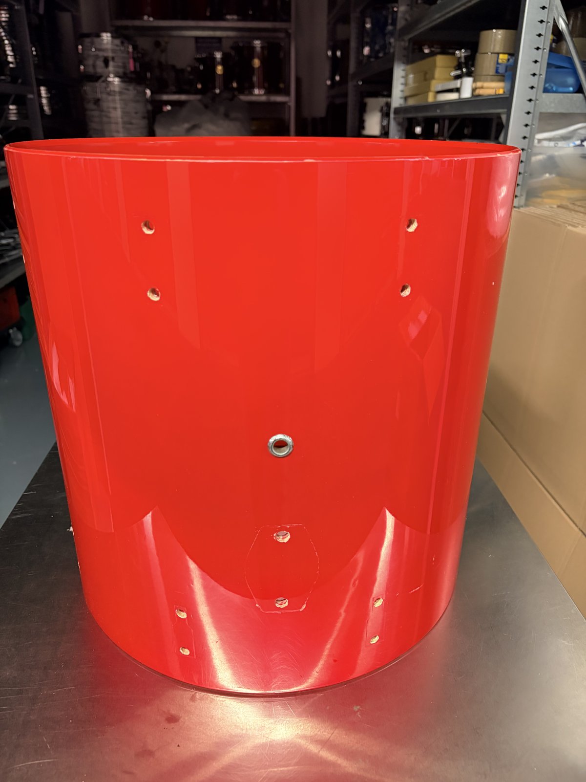 Pearl GLX Super pro shell 16x16 inch #Coral red