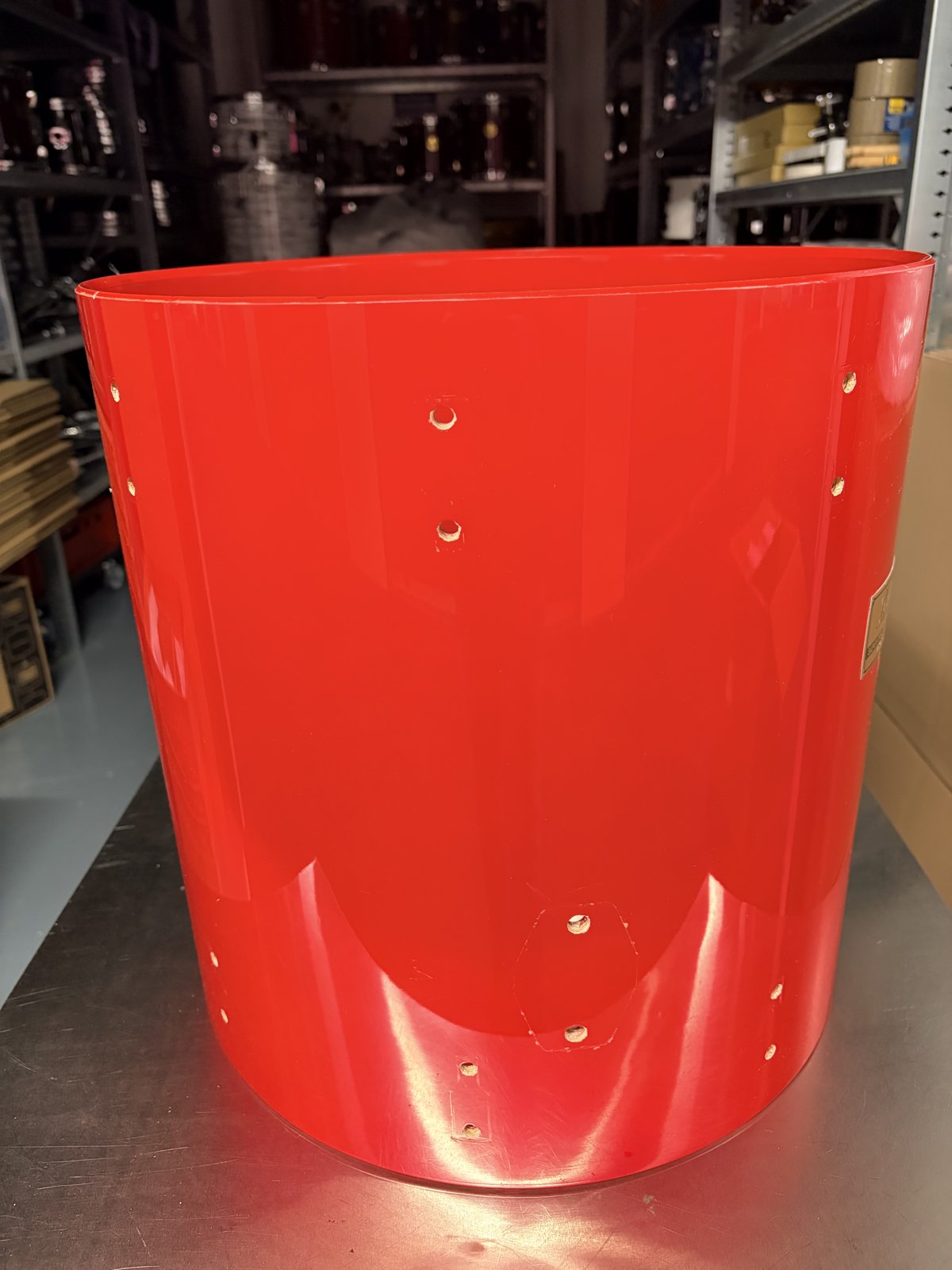 Pearl GLX Super pro shell 16x16 inch #Coral red