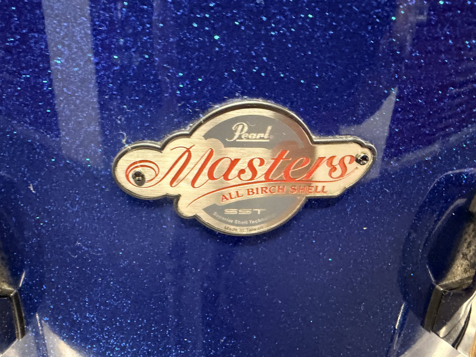 Pearl Masters BCX Bassdrum 22x18” Navy Sparkle blue