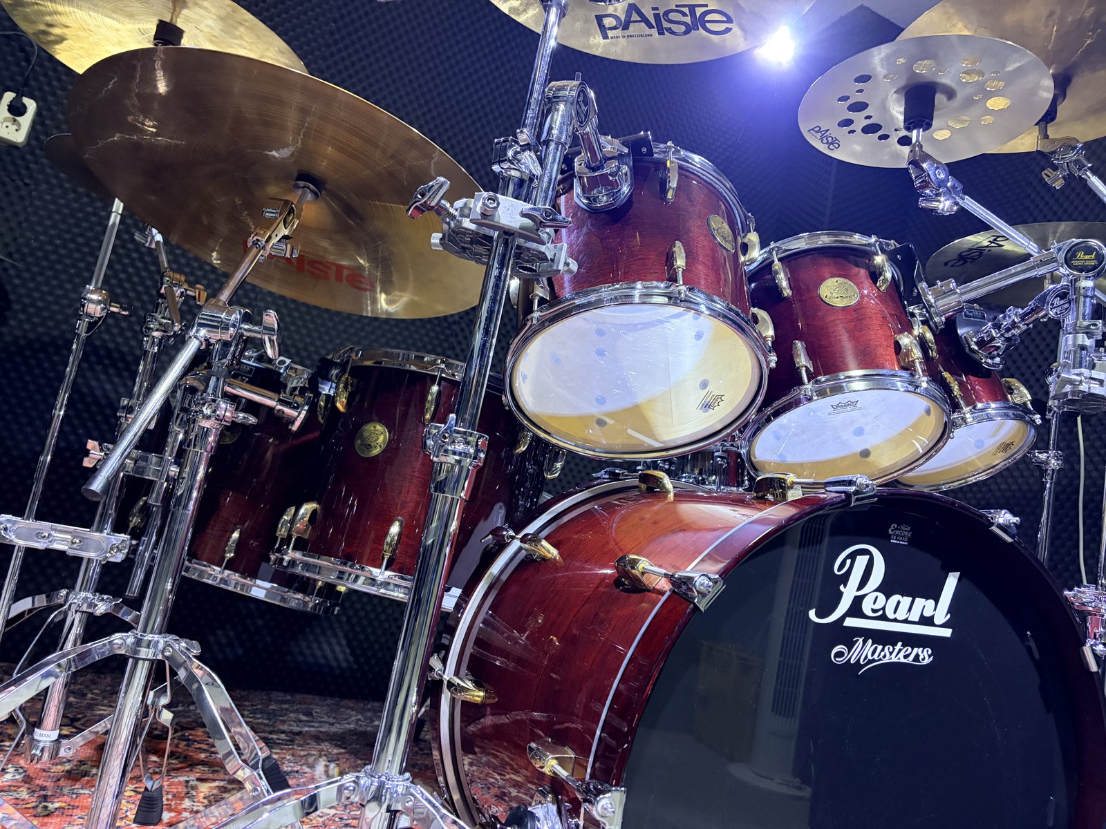 Pearl masters studio MBX 50th Anniversary edition #Wine red