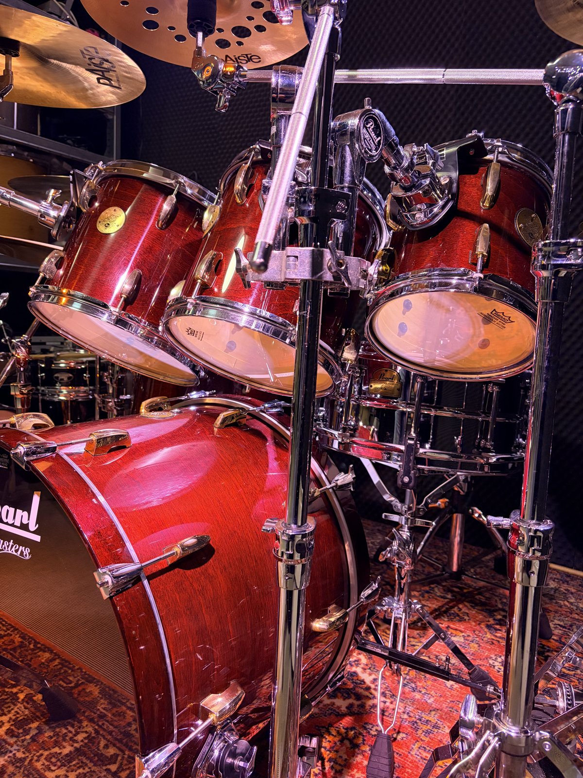 Pearl masters studio MBX 50th Anniversary edition #Wine red