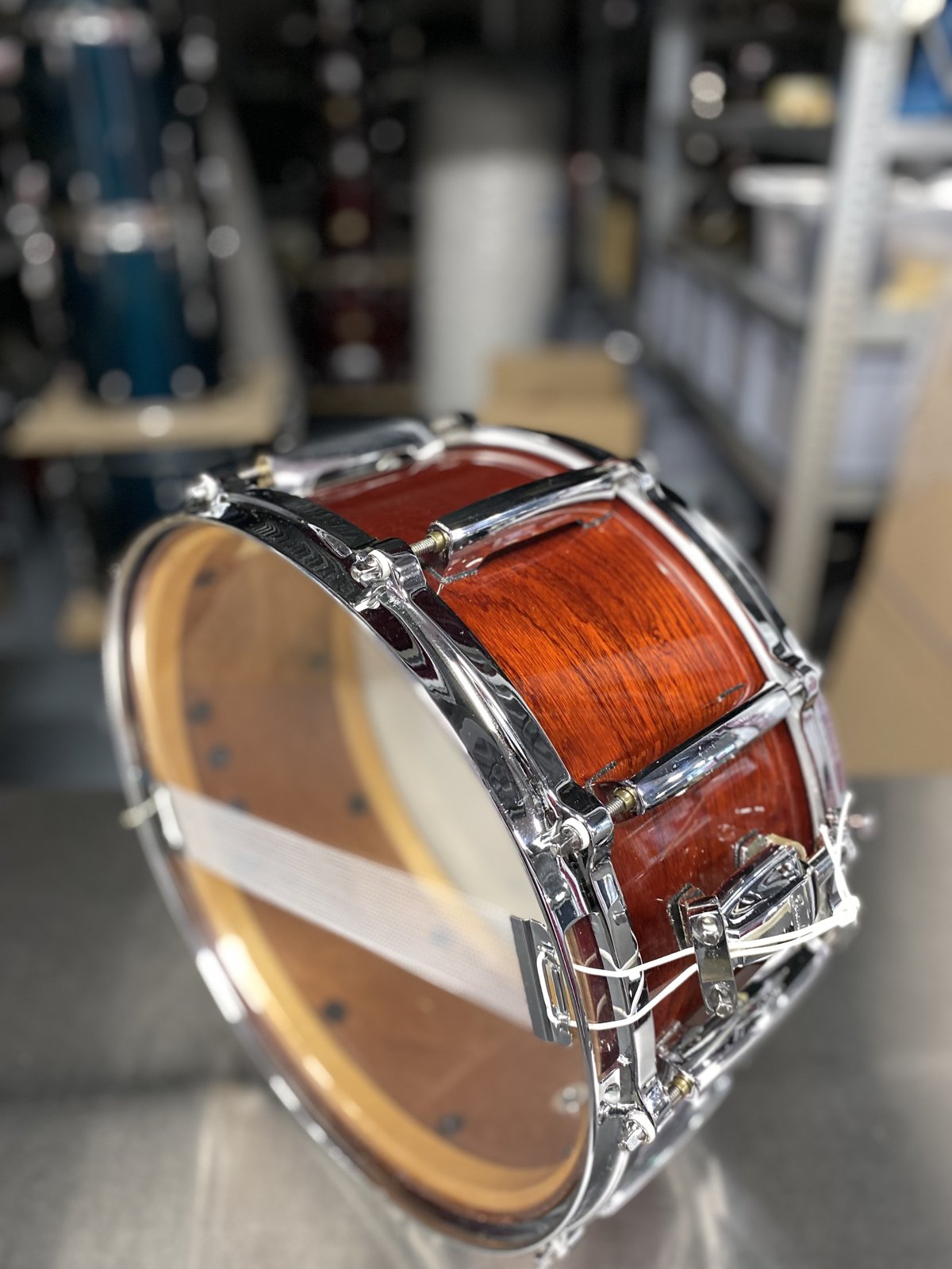Pearl MHX-B5514D/c Mahogany classic snare 14x6.5 inch #141 Red mahogany lacquer