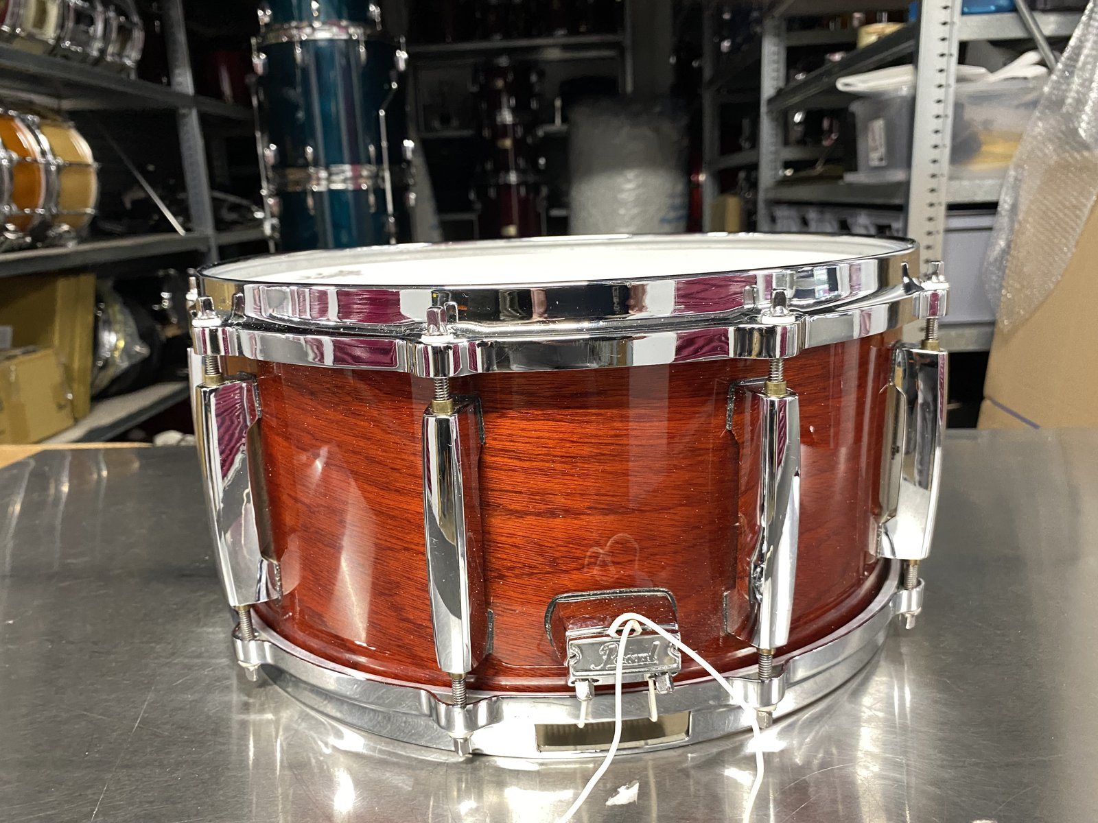 Pearl MHX-B5514D/c Mahogany classic snare 14x6.5 inch #141 Red mahogany lacquer
