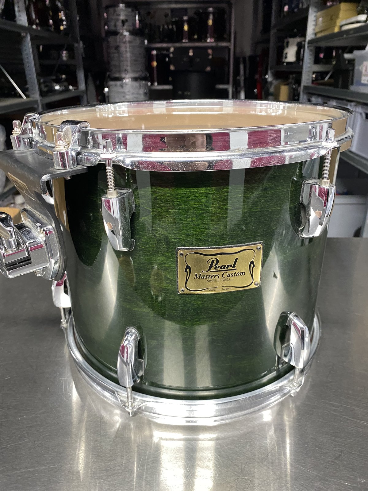Pearl MMX-212DI Masters custom tom 12x10” #Emerald mist