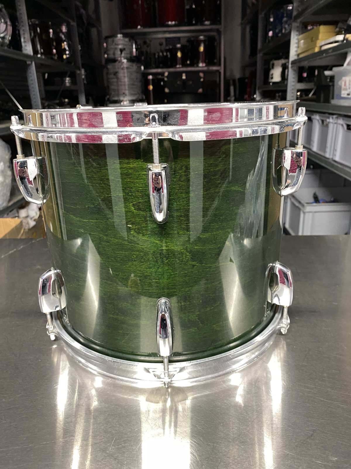 Pearl MMX-212DI Masters custom tom 12x10” #Emerald mist