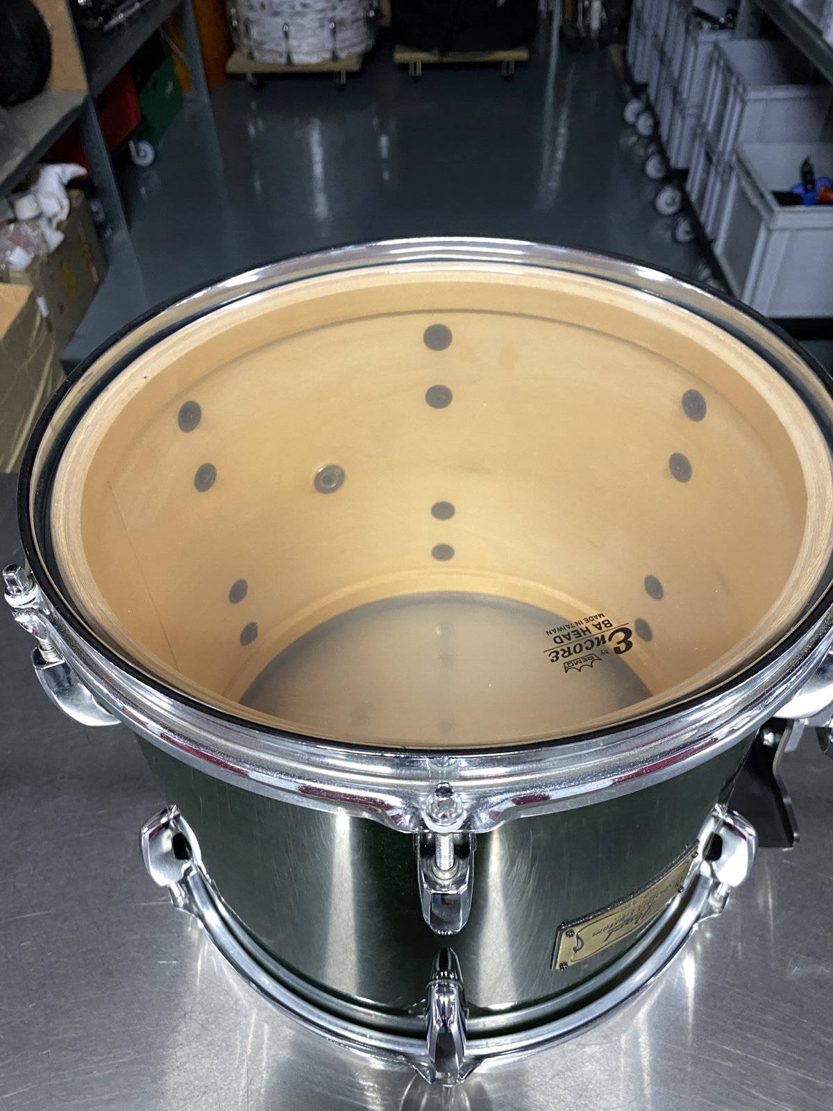 Pearl MMX-212DI Masters custom tom 12x10” #Emerald mist