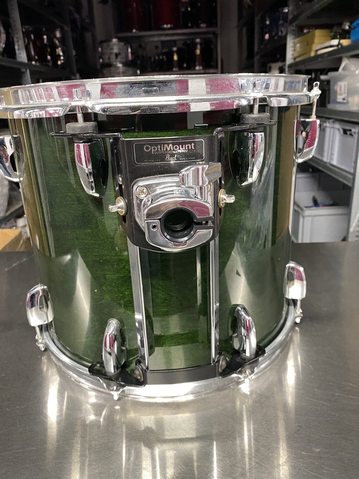 Pearl MMX-214DI Masters custom tom 14x12" #Emerald mist