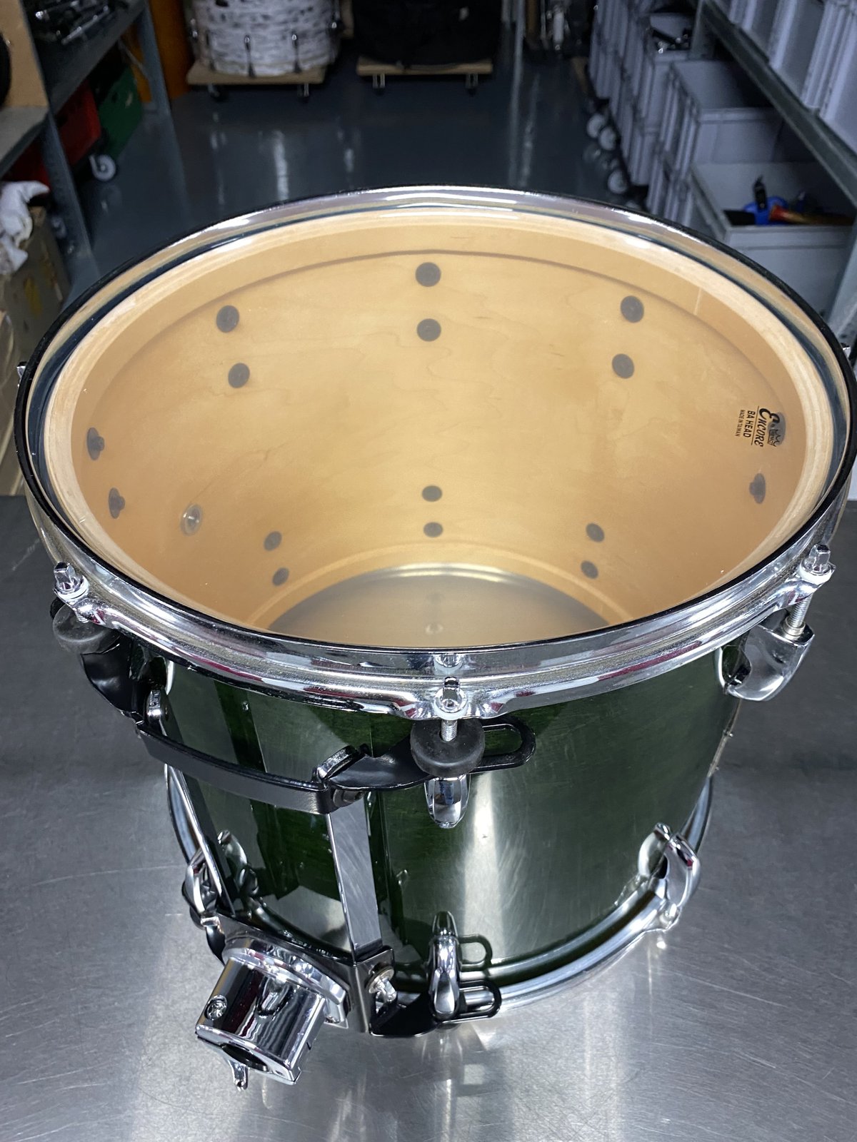Pearl MMX-214DI Masters custom tom 14x12" #Emerald mist