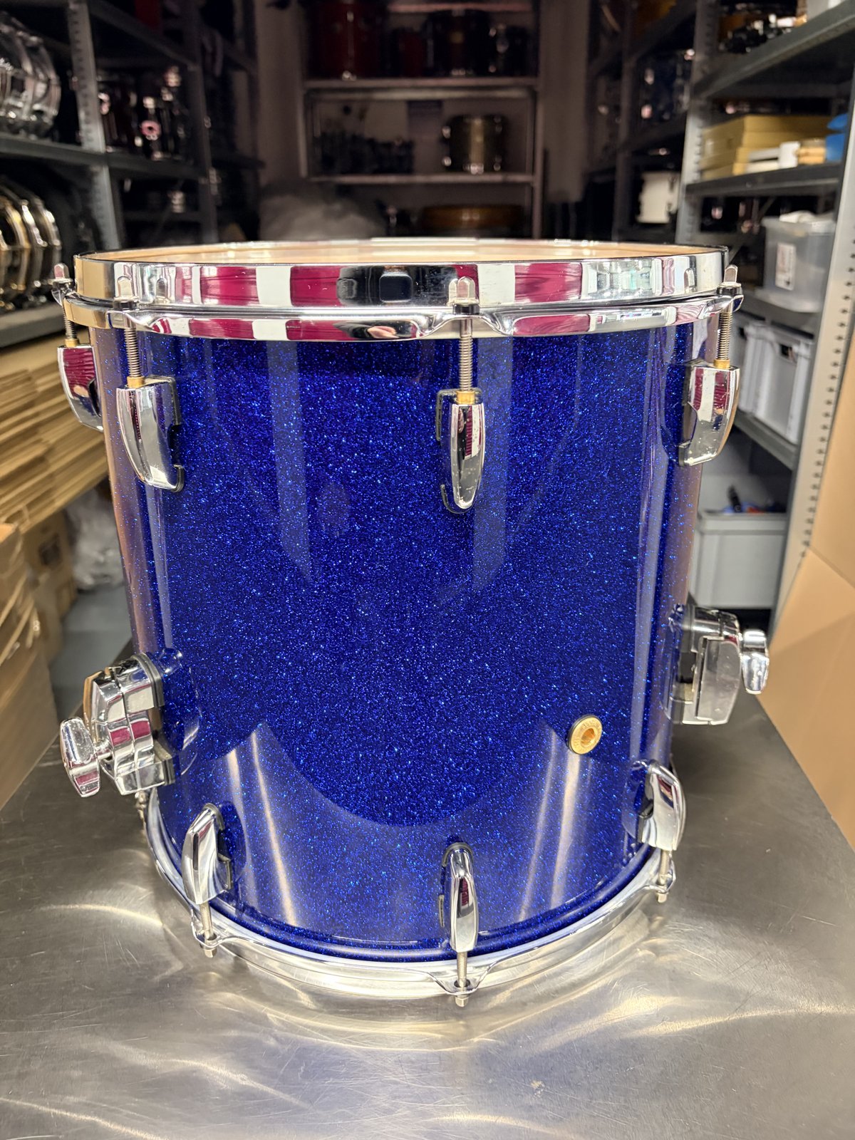 Pearl MPL floortom 14x14 inch Navy sparkle blue