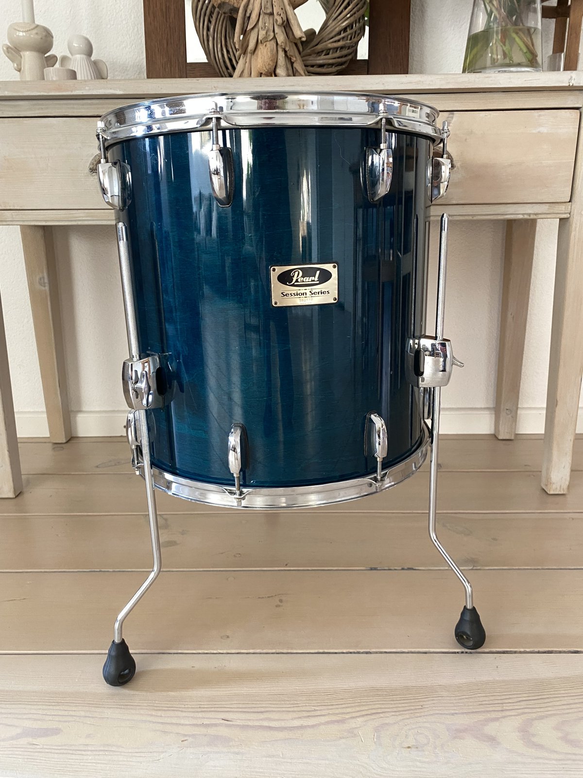 Pearl Prestige Session series SPX-2116 Floortom 16x16 inch #Teal blue