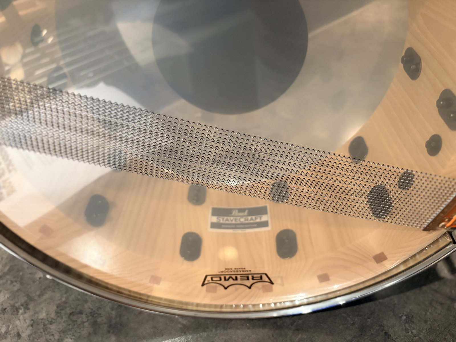 Pearl SCD-1465AW Stavecraft Ashwood snare 14x6.5”