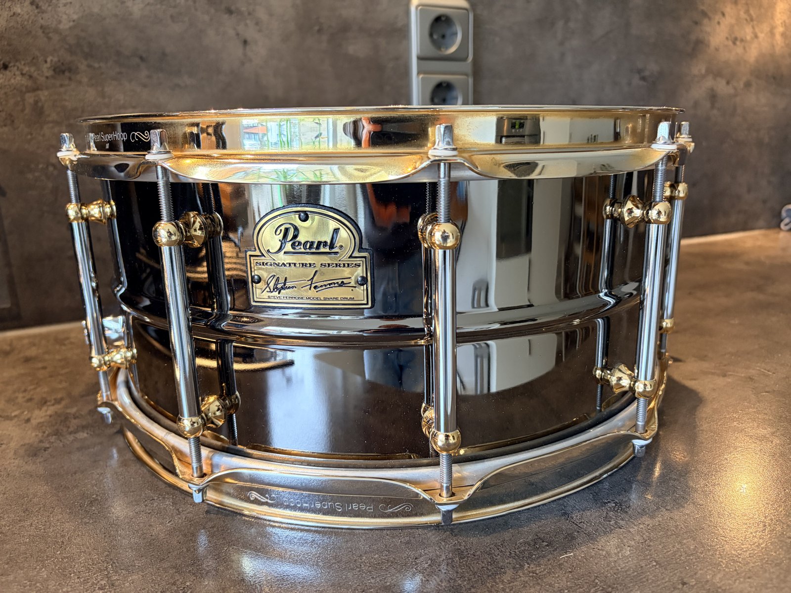 Pearl SF-6514D Steve Ferrone signature snare 14x6.5 inch