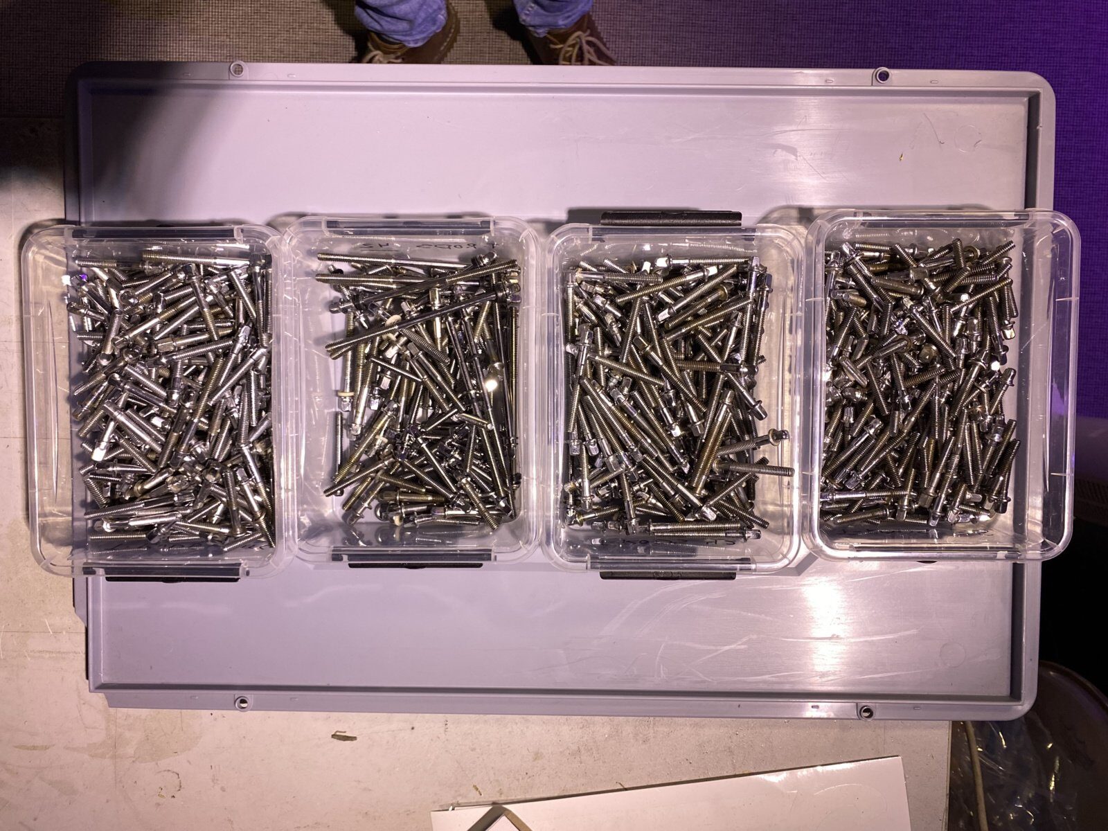 Pearl tension rods (miscelanious lengths)