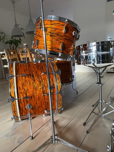 President Phenolic Frontier model in 22,13,16 & 14" steel snare — photo 6